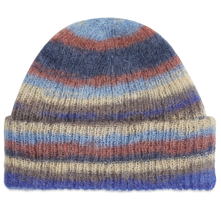 Photo: A.P.C. Men's Funky Beanie in Blue 