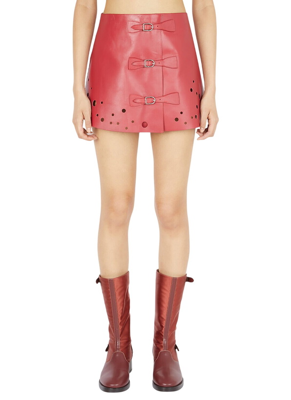 Photo: Durazzi Milano Cut Out Mini Skirt