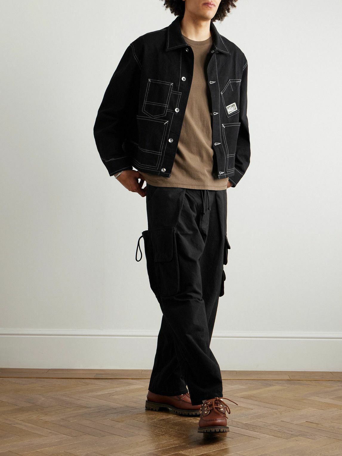 Story mfg. - Wonky-Wear Station Organic Cotton-Canvas Jacket