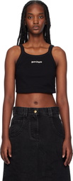 Palm Angels Black Logo Tank Top