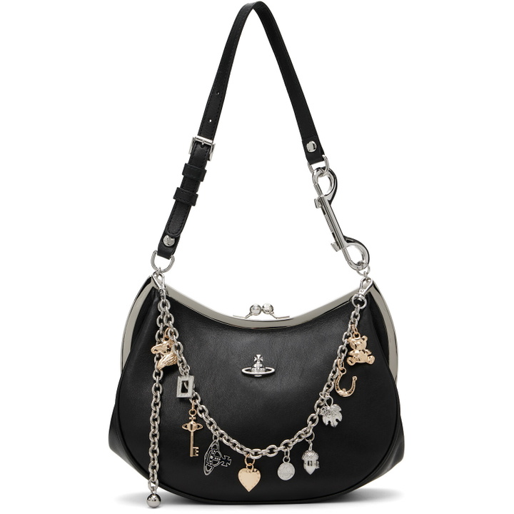 Photo: Vivienne Westwood Black Charm Frame Purse