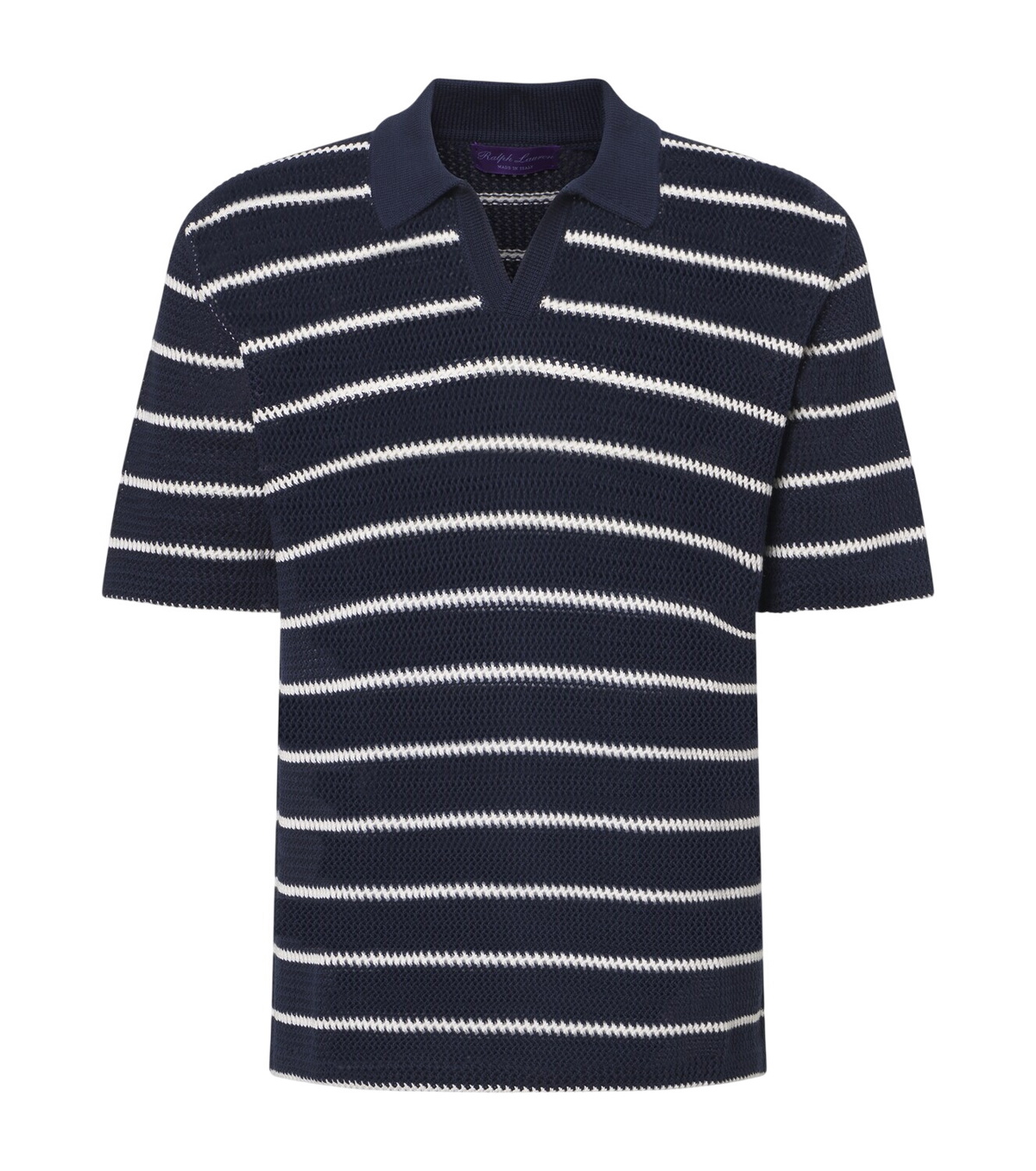 Ralph Lauren Purple Label Navy Washed No Logo Polo Ralph Lauren