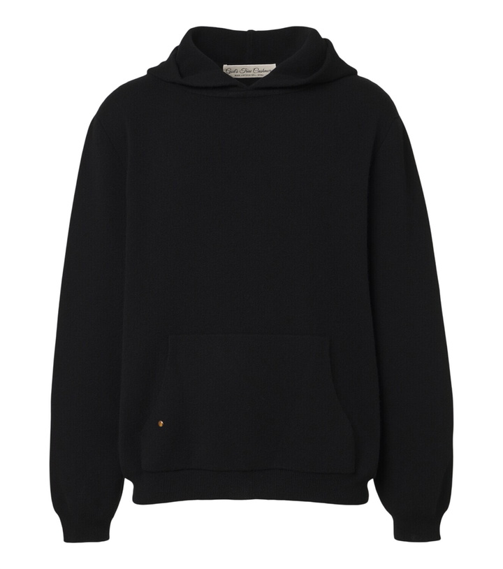 Photo: God's True Cashmere Cashmere hoodie with tiger's eye