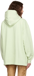 Acne Studios Green Bonded Hoodie