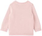 Stella McCartney Baby Pink Smiley Mushroom Sweater