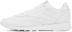 Reebok Classics White Classic Leather Sneakers