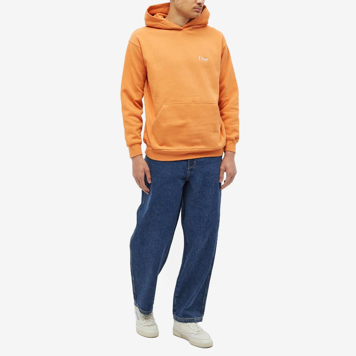 【DIME】 CLASSIC SMALL LOGO HOODIE : JUPITER Dime Men's Classic Small Logo Hoodie in Jupiter Dime