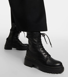 Bogner Chesa Alpina leather combat boots