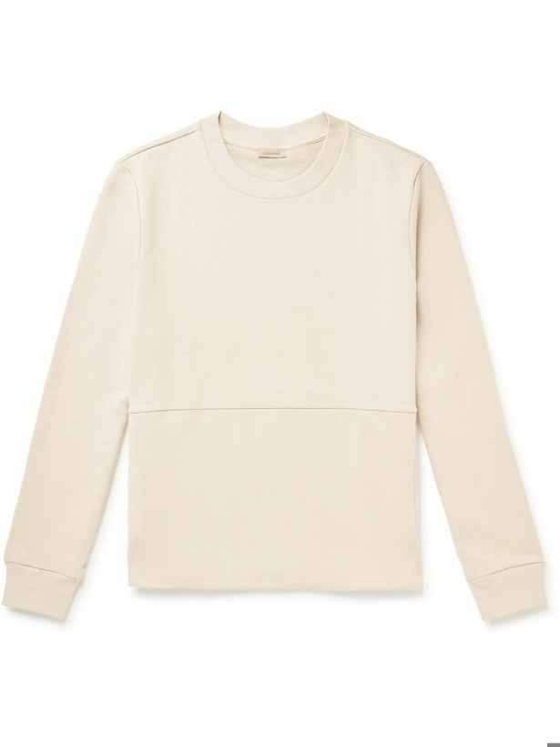 Photo: Zimmerli - Cozy Lounge Cotton-Jersey Sweatshirt - Neutrals