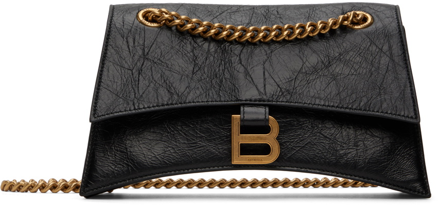 Balenciaga Women's Monaco Medium Chain Shoulder Bag - Black