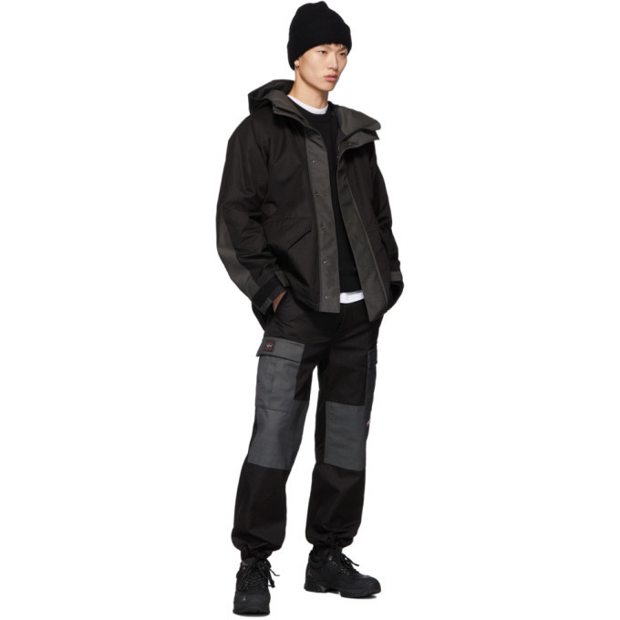 LQQK Studio for Paul and Shark Black Patch Sweater