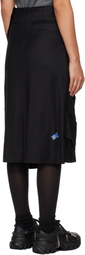 ADER error Black Product. 62 Midi Skirt