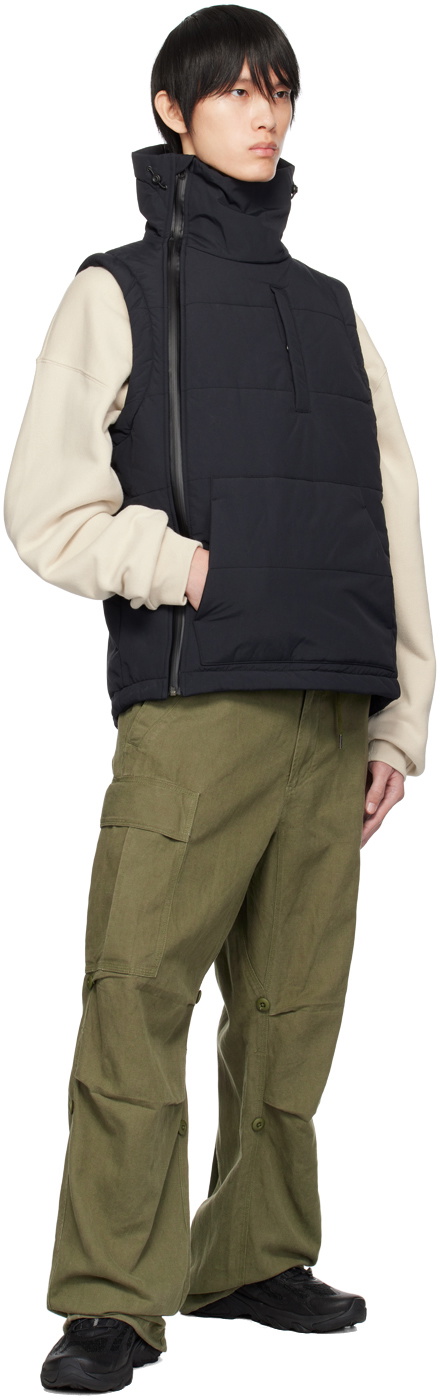 Maharishi Black Padded Vest