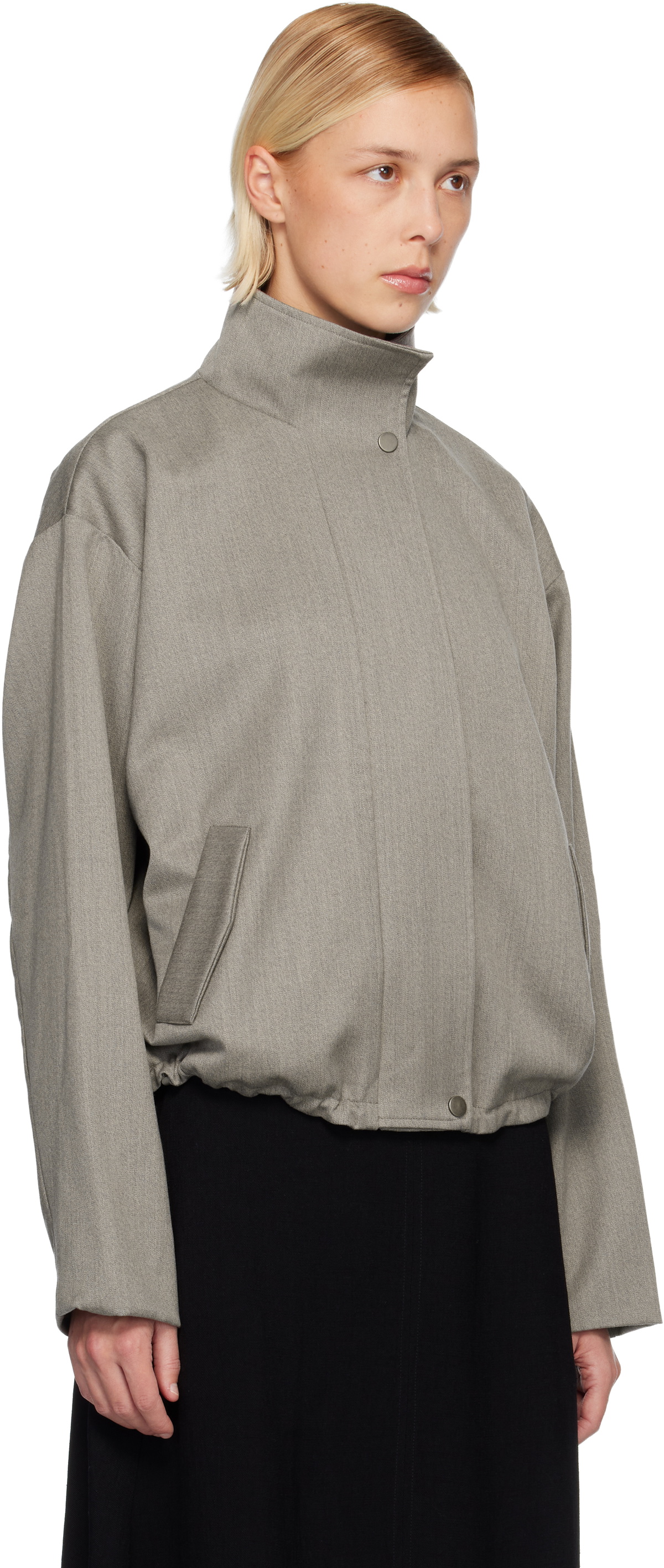 St. Agni Gray Oupa Flight Jacket