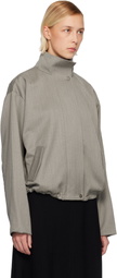 St. Agni Gray Oupa Flight Jacket