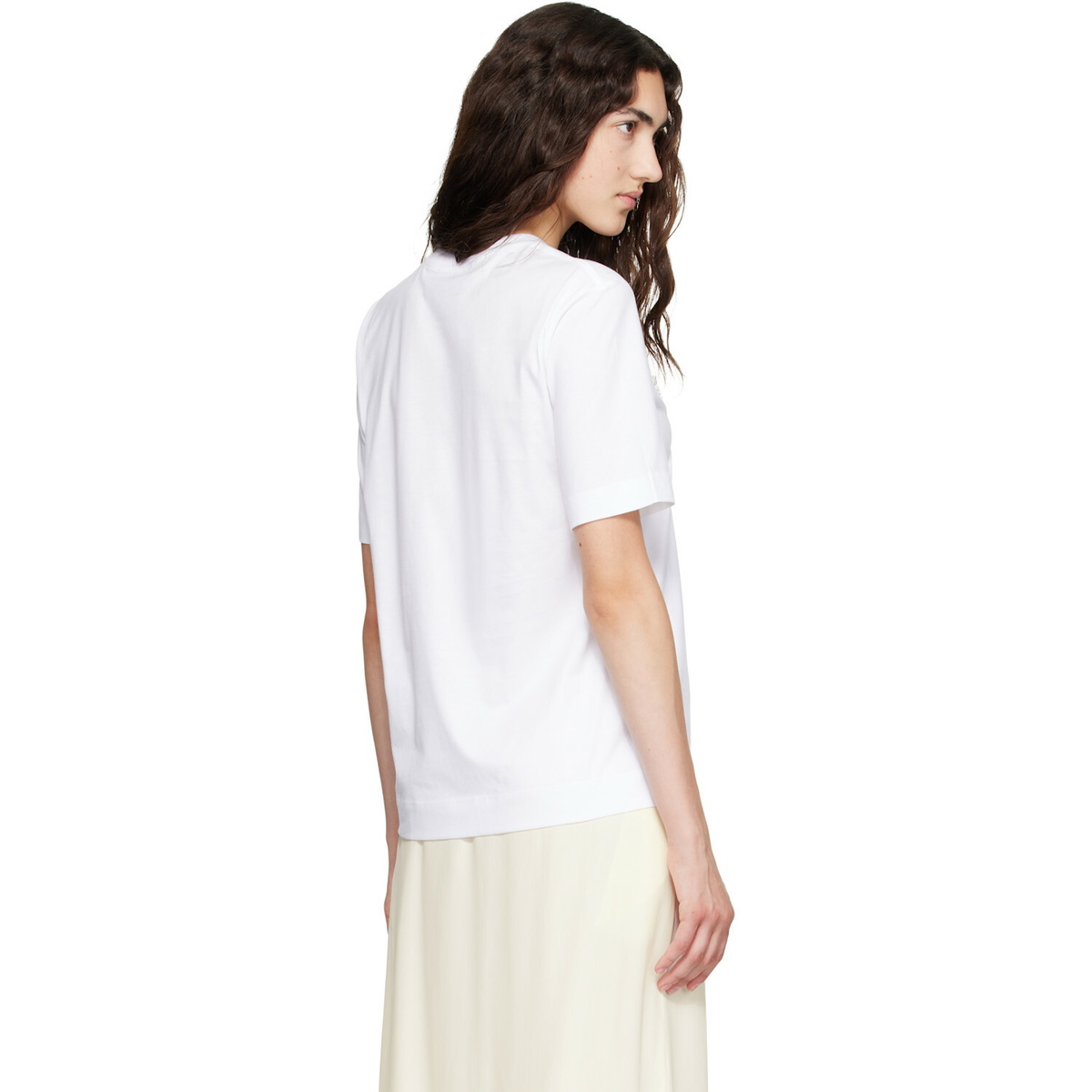 Simone Rocha White Embellished Boy T-shirt