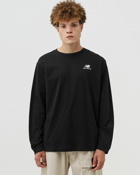 New Balance Athletics Legacies Graphic Collage Long Sleeve Tee Black - Mens - Longsleeves