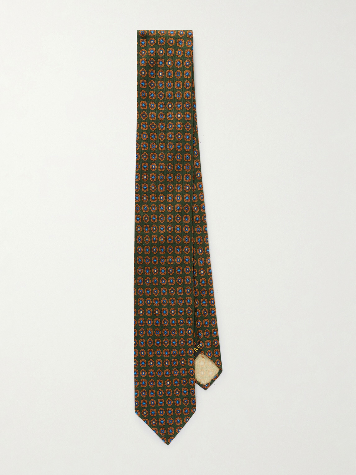 Rubinacci - 9cm Printed Silk-Twill Tie