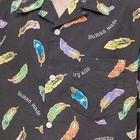 Human Made Men's Feather Aloha Vacation Shirt in Black