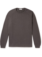 SSAM - Recycled Cotton and Cashmere-Blend Jersey Sweatshirt - Black