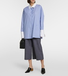 Loewe - Anagram Striped wool-blend pants