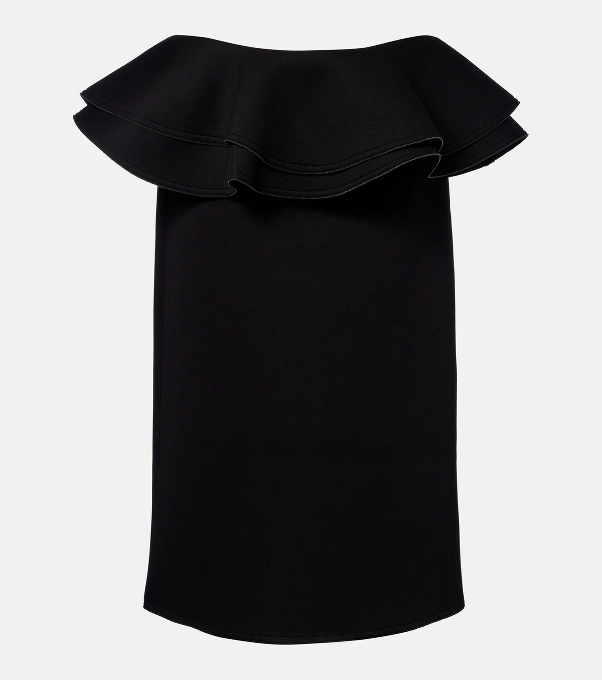Plan C Ruffled midi skirt