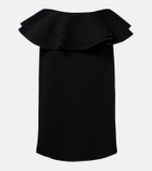 Plan C Ruffled midi skirt