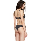Fruity Booty Black Celine Polka Bikini Top