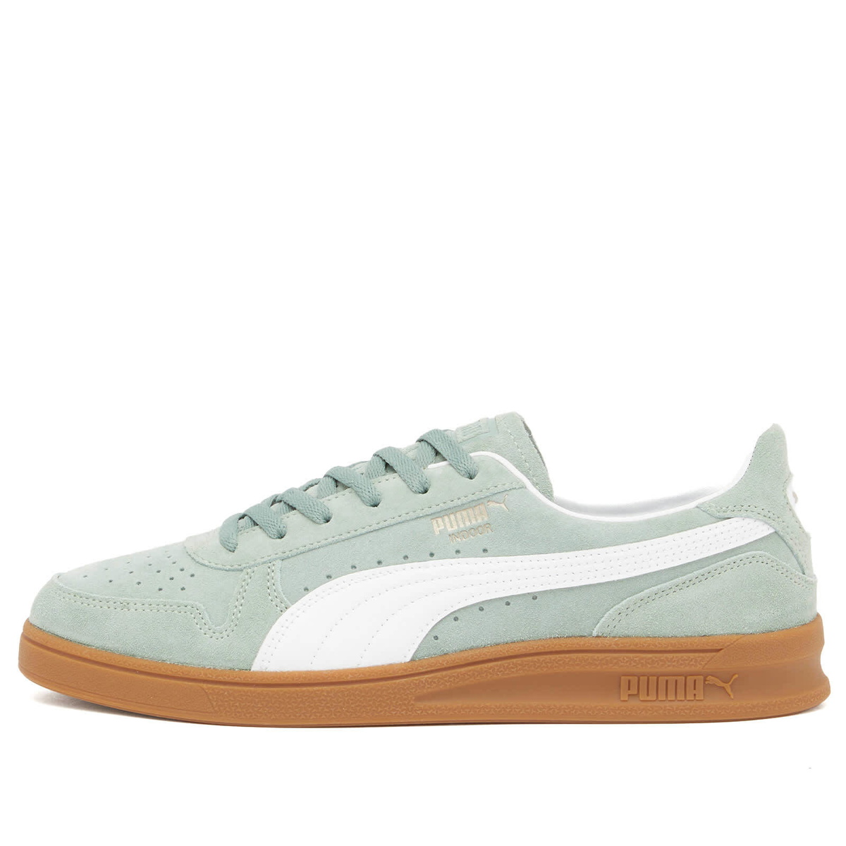 Puma Indoor Soft in Green Moon/White