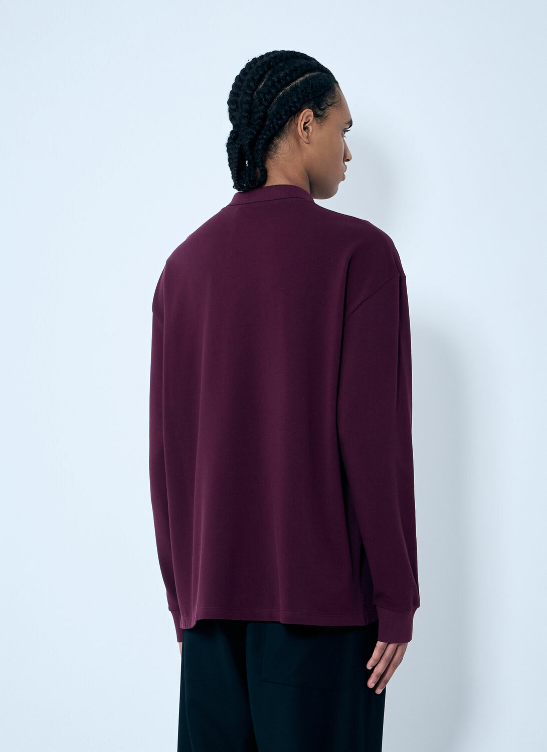 Miu Miu Logo Embroidery Polo Shirt