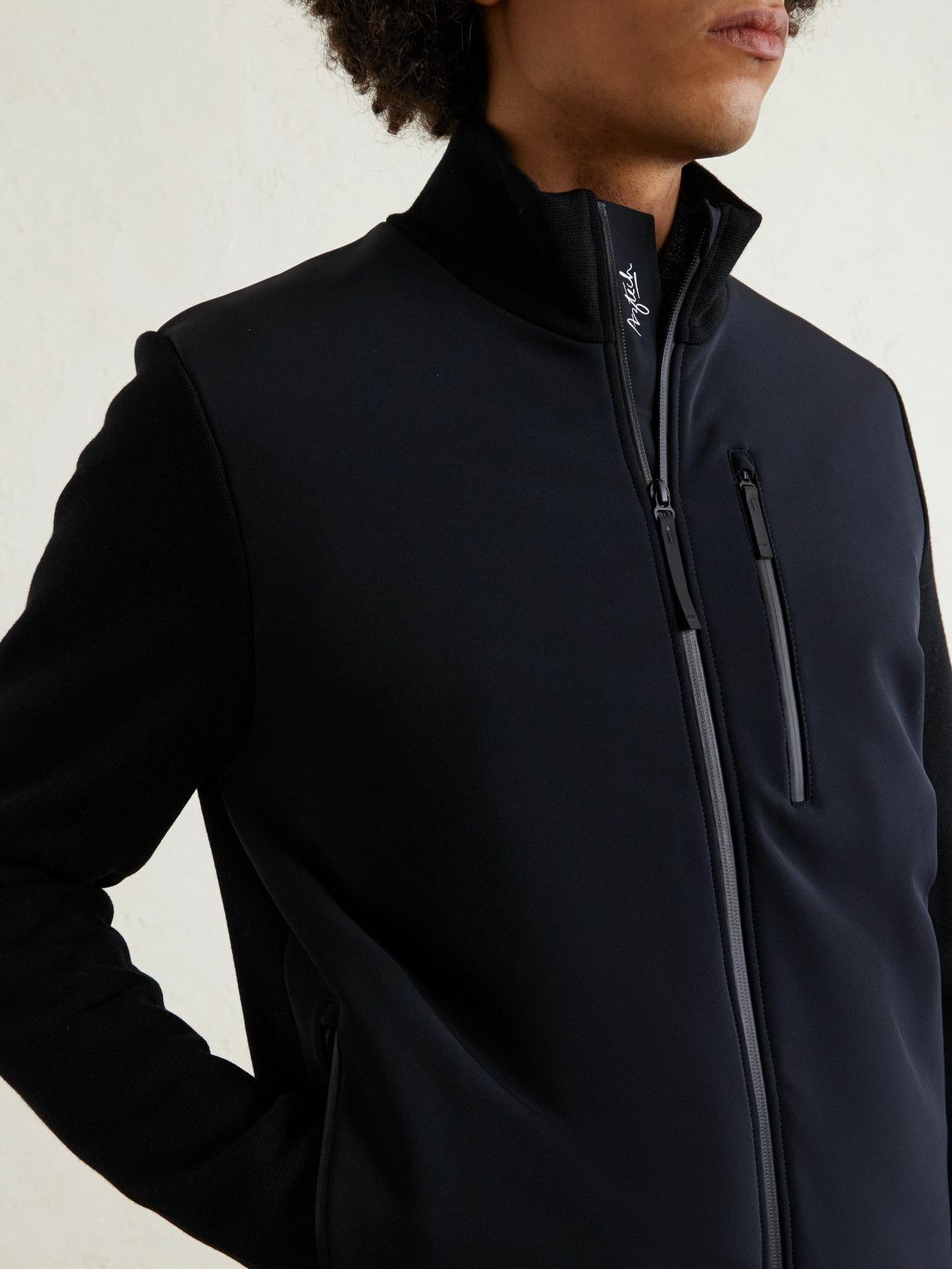 Aztech Mountain - Evan Shell and Wool Down Jacket - Black