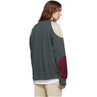 Isabel Marant Grey and Off-White Nash Sweatshirt