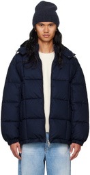 A.P.C. Navy Kyle Puffer Jacket
