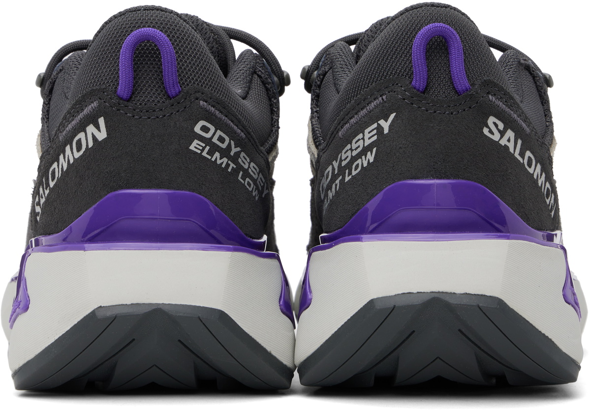 Salomon Gray Odyssey Elmt Low Sneakers Salomon