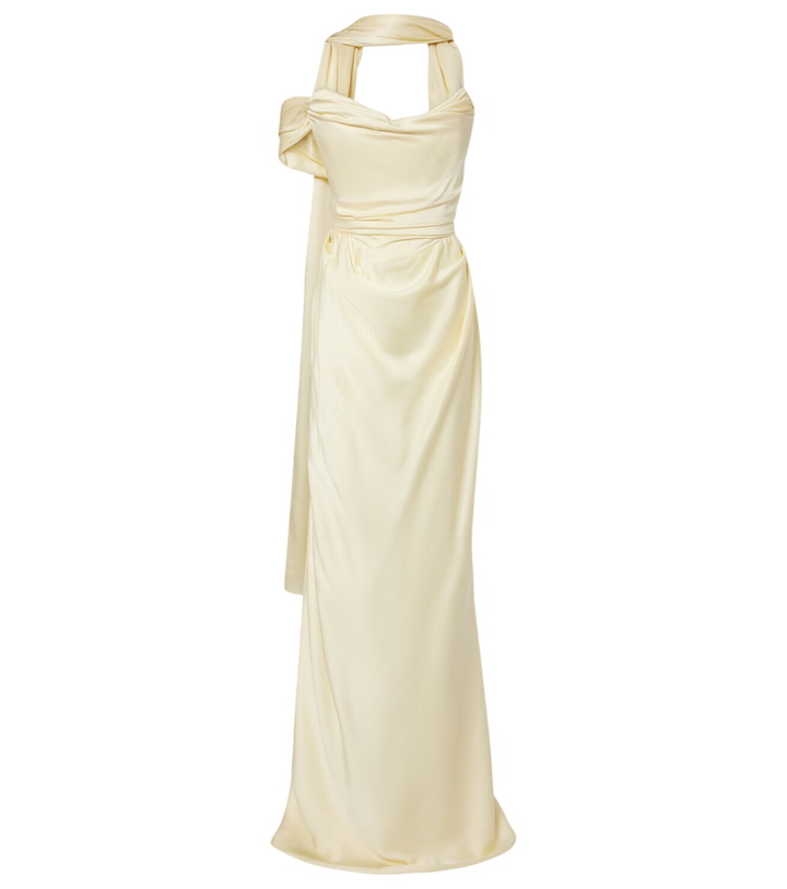 Vivienne Westwood - Bridal Long Cocotte silk satin gown Vivienne Westwood