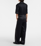 Gucci Hammered GG satin jumpsuit