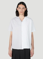 MM6 Maison Margiela - Asymmetric Striped Shirt in White