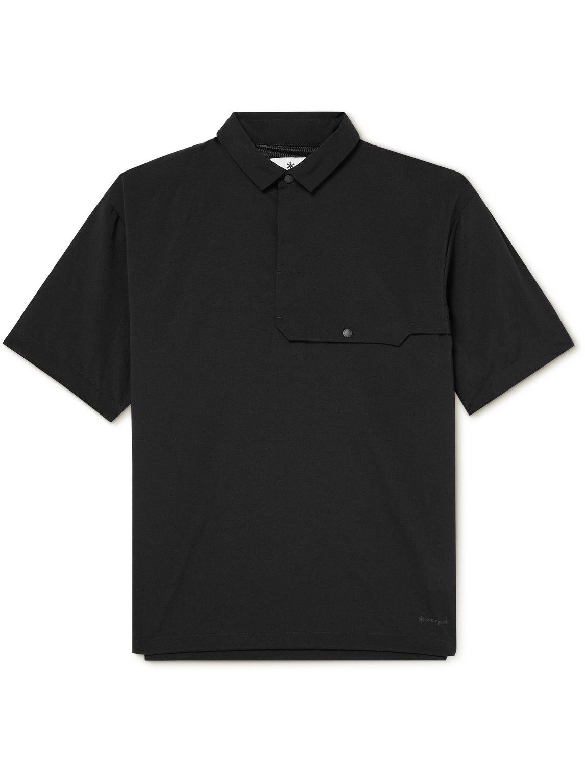 スノーピーク トップス(メンズ) Breathable Quick Dry Polo Shirt  L  Black スノーピーク] Breathable Quick Dry Polo Shirt Breathable Quick Dry