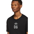 Dolce and Gabbana Black Crown T-Shirt