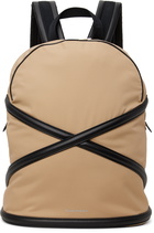 Alexander McQueen Beige Harness Backpack