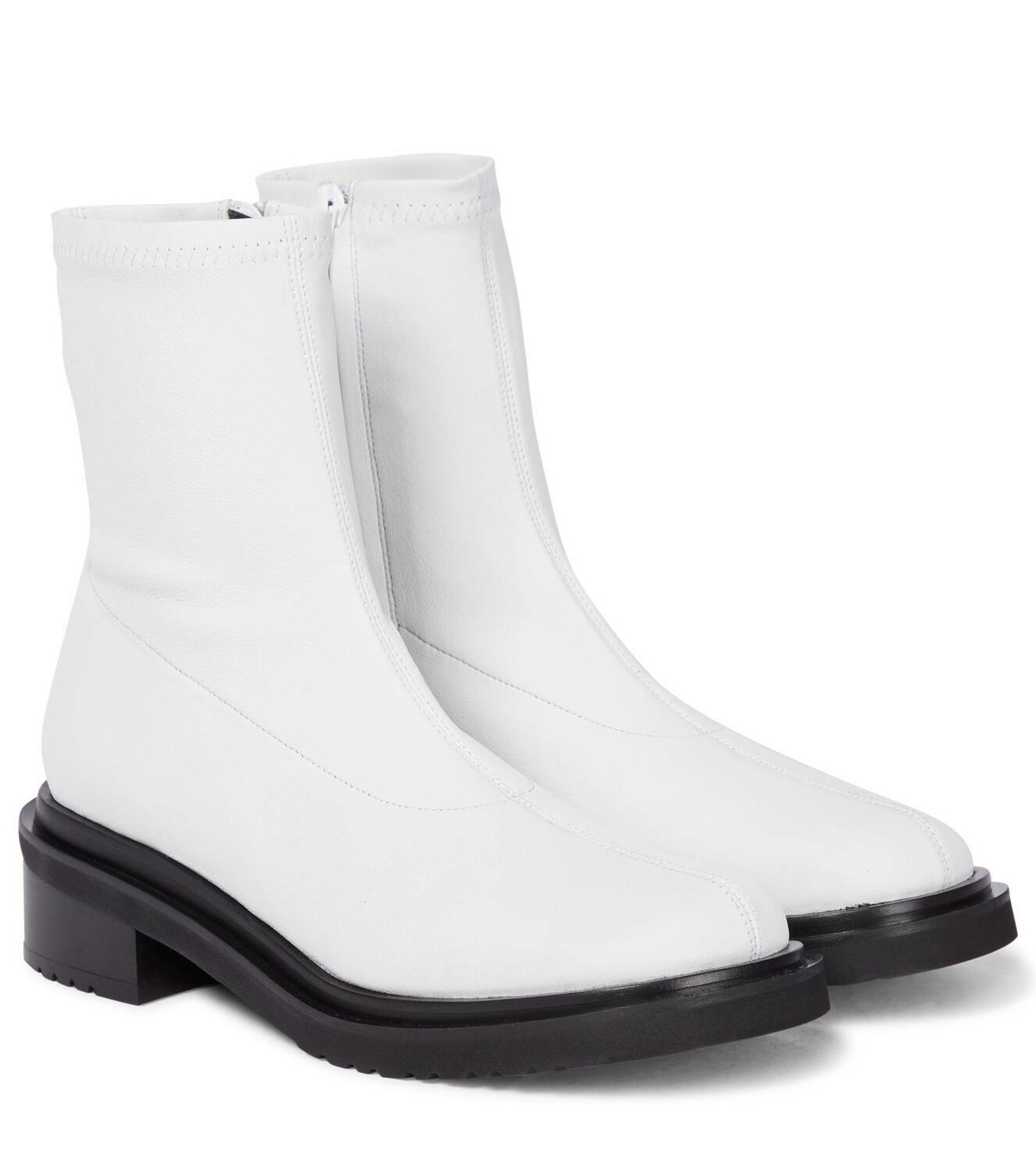 【関税込み】BY FAR ホワイト Stevie 42 ブーツ Stevie 42 White Nappa Leather – BY FAR