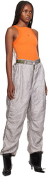 Raga Malak Orange O Star Tank Top
