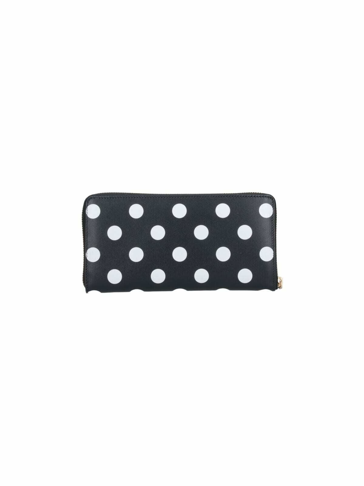 Comme des Garçons Wallet Polka Dot Zip Wallet