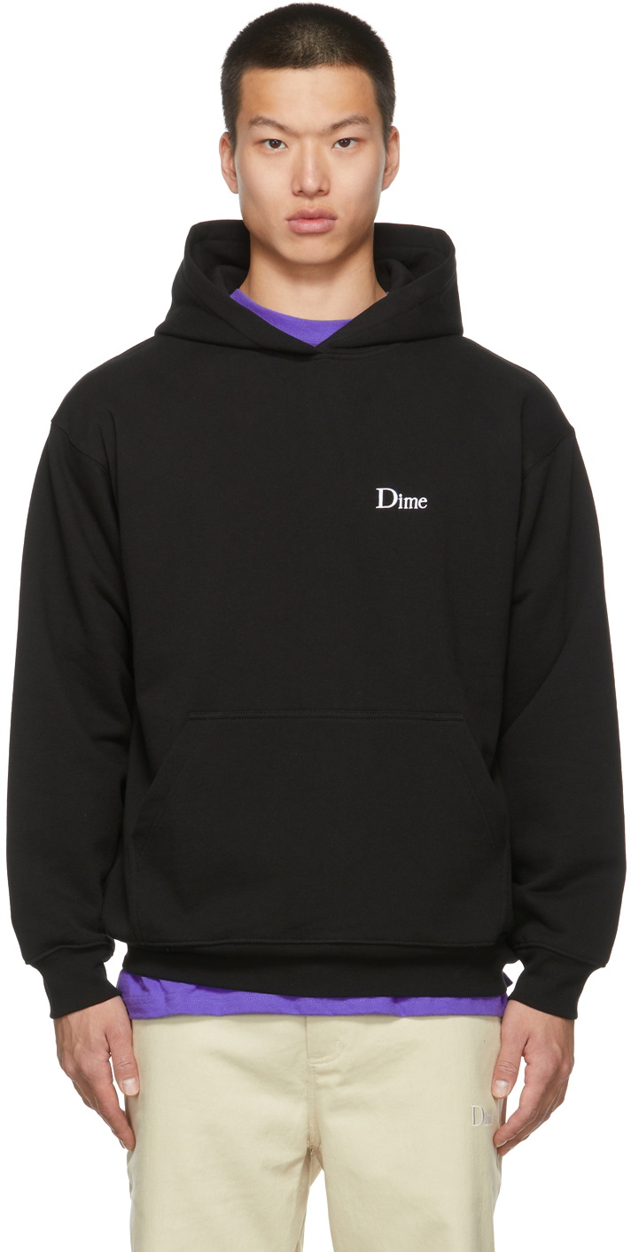 Black outlet dime hoodie