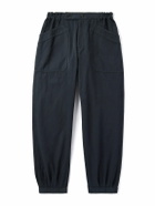 Visvim - Carrol Tapered Cotton-Twill Trousers - Blue