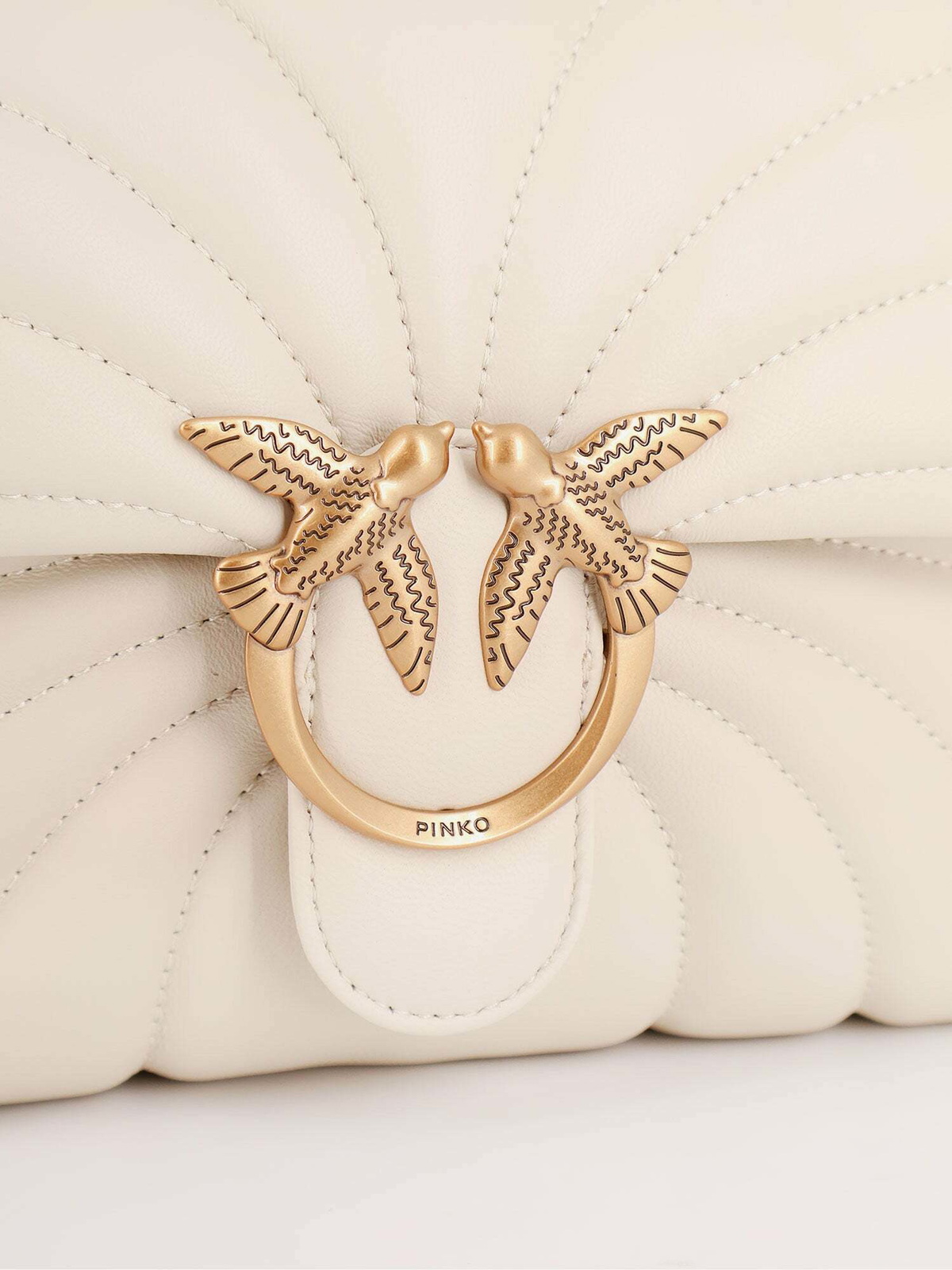 Pinko White Shoulder Bag Womens Pinko