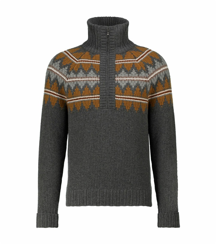 Photo: Loro Piana - Zipped cashmere sweater