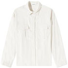 DIGAWEL Men's 2 Pocket Cord Overshirt in White