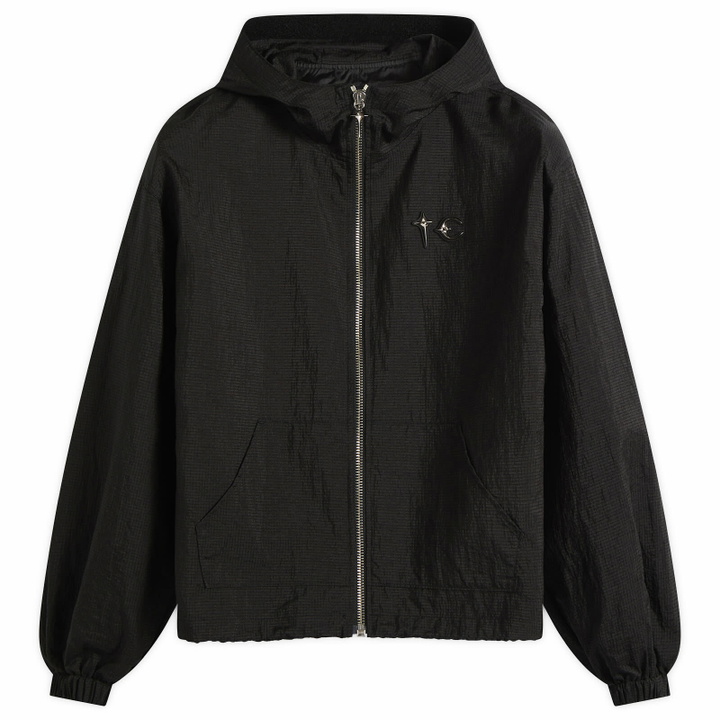 Photo: Thug Club Men's Nylon Hooded Jacket in Black