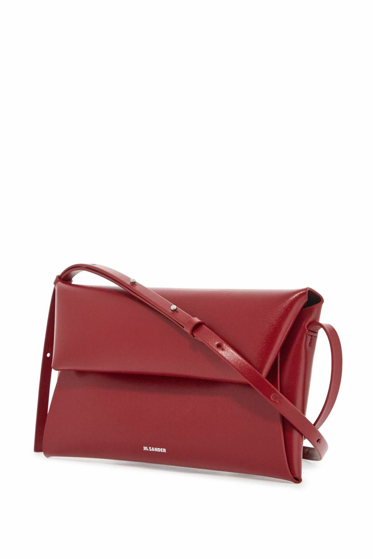 JIL SANDER small folded shoulder bag Red Jil Sander
